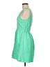 Everly 100% Polyester Solid Green Casual Dress Size M - photo 5