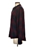 Rails 100% Rayon Plaid Burgundy Long Sleeve Blouse Size S - photo 5