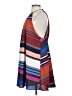 Everly 100% Polyester Stripes Purple Casual Dress Size S - photo 5