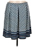 Max Studio Print Blue Casual Skirt Size L - photo 1