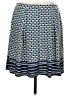 Max Studio Print Blue Casual Skirt Size L - photo 2