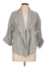 Max Studio Gray 3/4 Sleeve Button-Down Shirt Size L - photo 1