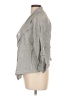 Max Studio Gray 3/4 Sleeve Button-Down Shirt Size L - photo 5