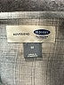 Old Navy 100% Cotton Plaid Gray Long Sleeve Button-Down Shirt Size M - photo 7