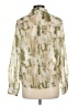 Pinch Graphic Ivory Long Sleeve Blouse Size L - photo 2