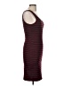 iris Stripes Burgundy Casual Dress Size M - photo 4