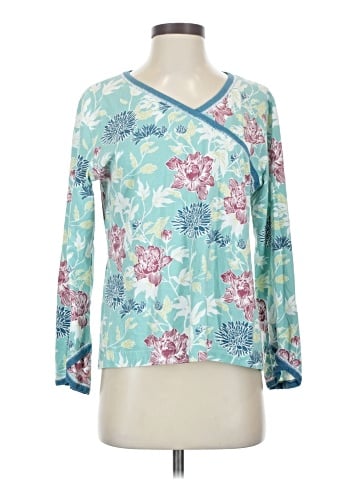 Garnet Hill 3/4 Sleeve Blouse (view 1)