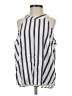 Harper Heritage Stripes Blue Sleeveless Blouse Size S - photo 1