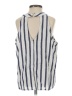 Harper Heritage Stripes Blue Sleeveless Blouse Size S - photo 2
