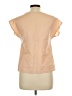 Michelle Stuart Tan Short Sleeve Blouse Size L - photo 2