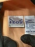IZOD 100% Polyester Orange Track Jacket Size L - photo 6