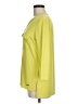 Ellen Tracy Yellow 3/4 Sleeve Blouse Size M - photo 5