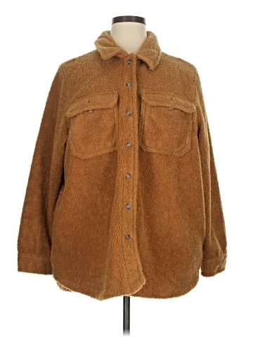 Universal Thread Faux Fur Jacket (view 1)