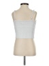 LA Hearts Silver White Sleeveless Top Size S - photo 2