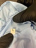 Unbranded Blue 3/4 Sleeve Blouse Size L - photo 7