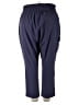 FLX Solid Blue Active Pants Size 2X - photo 2
