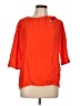 Humanoid Orange 3/4 Sleeve Blouse Size L - photo 1
