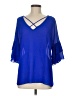 Paradiso Blue 3/4 Sleeve Blouse Size M (estimated) - photo 1