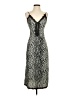 Shein Animal Print Black Cocktail Dress Size XS - photo 1
