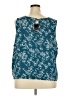 Torrid Teal Sleeveless Blouse Size 3X Plus (3) - photo 2