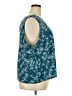 Torrid Teal Sleeveless Blouse Size 3X Plus (3) - photo 4