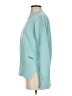 Peace Love World 100% Cotton Solid Teal Pullover Sweater Size XS - photo 5