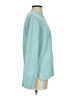 Peace Love World 100% Cotton Solid Teal Pullover Sweater Size XS - photo 4