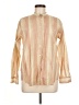 Hartford Stripes Orange Long Sleeve Button-Down Shirt Size 6 (1) - photo 1