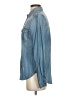 American Eagle Outfitters Blue Long Sleeve Button-Down Shirt Size XS - photo 5