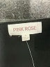Pink Rose Black Bodysuit Size L - photo 3