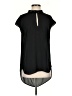 Bellatrix 100% Polyester Black Short Sleeve Blouse Size L - photo 1