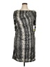 R&M Richards Animal Print Gray Cocktail Dress Size 14 (petite) - photo 1