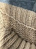 Shein 100% Acrylic Tan Turtleneck Sweater Size 11 - 12 - photo 3