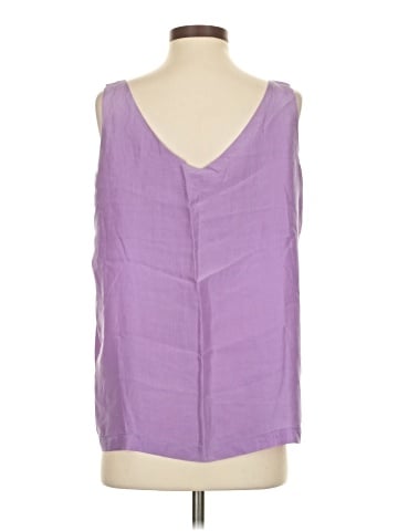 Compagnie Internationale Express Sleeveless Silk Top (view 2)