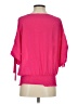 MICHAEL Michael Kors 100% Polyester Pink 3/4 Sleeve Blouse Size S - photo 2
