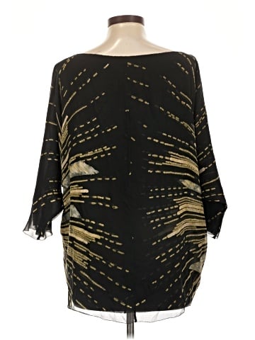 Diane von Furstenberg 3/4 Sleeve Silk Top (view 2)