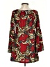 Win Win Red 3/4 Sleeve Blouse Size S - photo 2