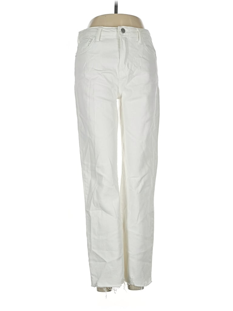 Pre-owned Just Black Casual Pants In White