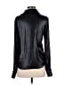The Range 100% Polyester Metallic Black Long Sleeve Blouse Size XS - photo 2
