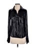 The Range 100% Polyester Metallic Black Long Sleeve Blouse Size XS - photo 1