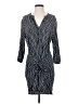 Gap 100% Viscose Stripes Black Casual Dress Size S - photo 1