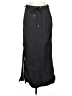 MNG 100% Polyamide Black Gray Casual Skirt Size S - photo 1