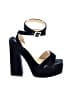 Jimmy Choo Blue Heels Size EU 37 1/2 - photo 1