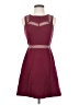 Express Burgundy Cocktail Dress Size 2 - photo 1