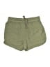 Be Cool 100% Tencel Solid Green Khaki Shorts Size S - photo 1