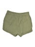 Be Cool 100% Tencel Solid Green Khaki Shorts Size S - photo 2