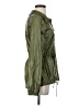 Lou & Grey 100% Polyester Green Windbreaker Size XS - photo 4
