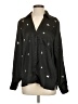 On 34th Stars Black Long Sleeve Blouse Size S - photo 1