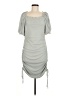 Mia Joy 100% Polyester Solid Gray Cocktail Dress Size M - photo 1