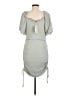 Mia Joy 100% Polyester Solid Gray Cocktail Dress Size M - photo 2